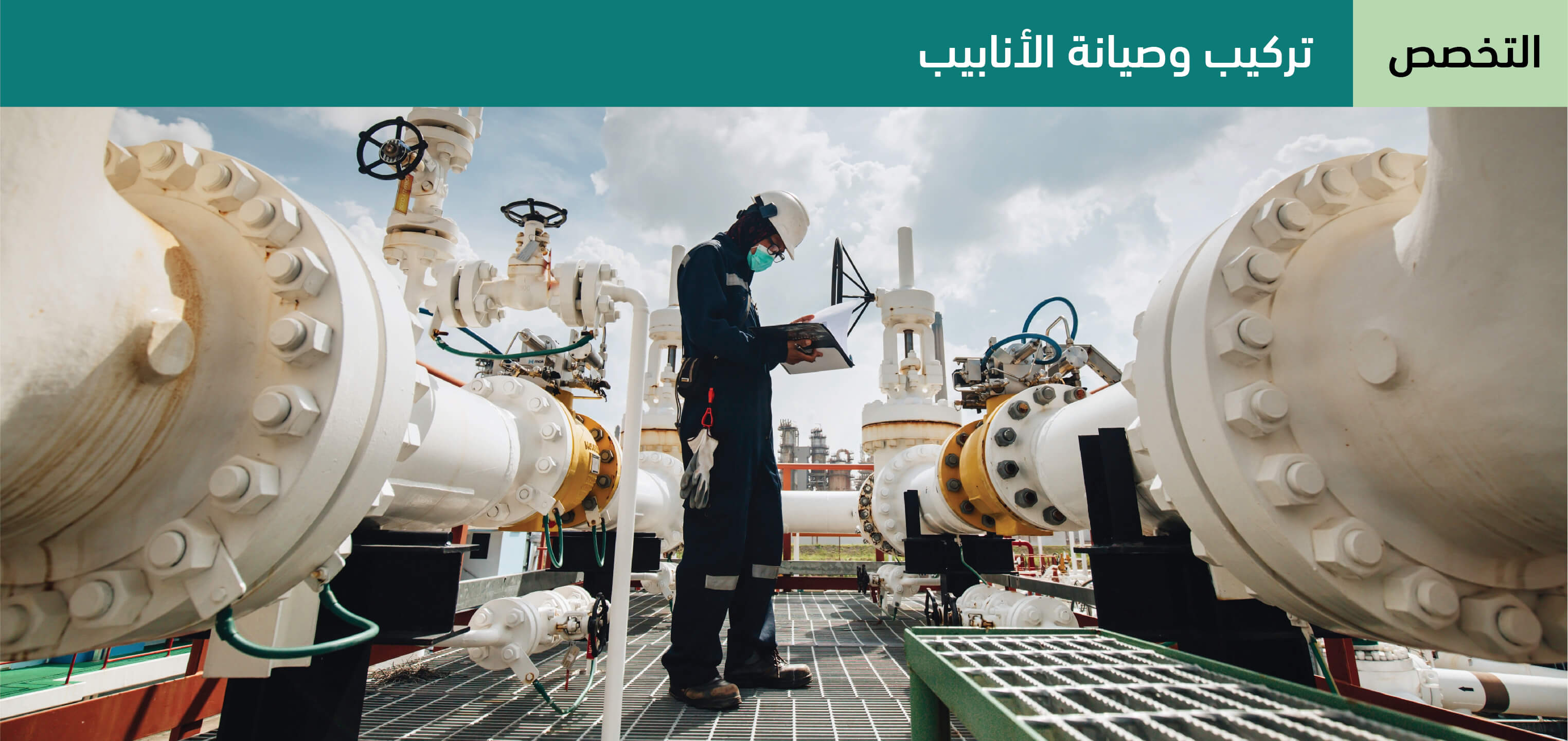 تركيب وصيانة الأنابيب